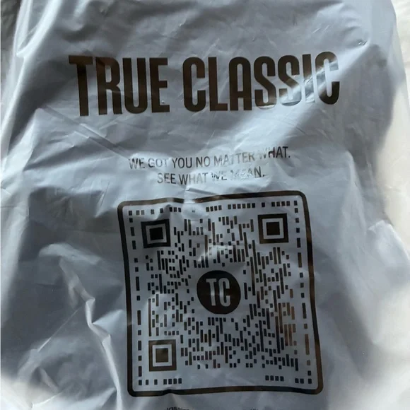 Men's Dark Blue Jeans True Classic NWT 31x34 Slim High Stretch Jeans - Picture 5 of 5